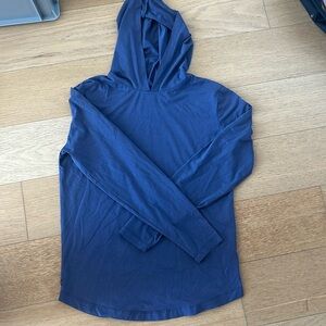 Blue cuts hoodie
